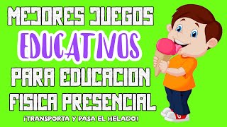 🤸🤩 Mejores JUEGOS DIVERTIDOS para EDUCACIÓN FÍSICA presencial con MATERIAL COMÚN y REGLAS sencillas🤫 [upl. by Ekyt]