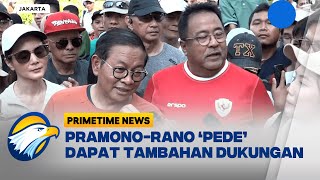 Paslon Pramono Rano Pede Dapat Tambahan Dukungan Primetime News [upl. by Aremahs739]