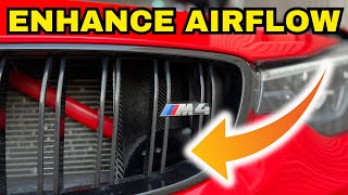 Boost Your BMW M4 with This Easy Intake Air Scoops Install [upl. by Imogen]