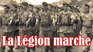 La Légion marche vers le front  Fallschirmjägerlied FremdenlegionTeufelslied Deutsche Übersetzung [upl. by Corney102]