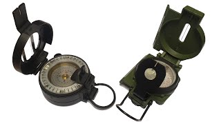 Lensatic vs Prismatic compass  what is the difference [upl. by Petr761]