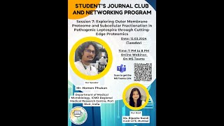 Student Journal Club and Networking Program Session 7 research iit [upl. by Fairweather]