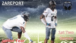 5⭐ Zayden Walker 🏈Jr Yr 🎥 2AREPORT [upl. by Schecter678]