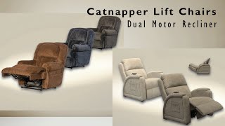 Catnapper Lift Chairs  Dual Motor Recliner  Legs and Back work Independently [upl. by Micheline621]