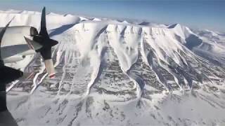 IceBridge Zigzags out of Svalbard [upl. by Sanoj]