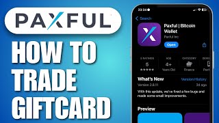 How To Trade Giftcard on Paxful 2024  Full Guide [upl. by Bertilla]