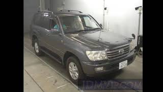 2005 TOYOTA LAND CRUISER VXG4WD UZJ100W  Japanese Used Car For Sale Japan Auction Import [upl. by Conah186]