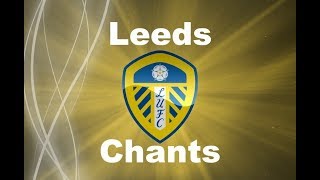 Leeds United Best Football Chants Video  HD W Lyrics [upl. by Tracee989]