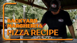 Backyard Margherita Pizzas with Bobby Ts Pizza Dough [upl. by Nosemaj]