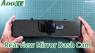 Rear view mirror dash cam is the best buy [upl. by Annayt578]