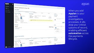 Appian for Payment Investigations [upl. by Oknuj675]