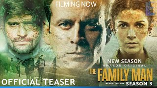 The Family Man Season 3  Official Teaser  Raj amp DK  Manoj Bajpayee  Priyamani Amazon [upl. by Odraude]