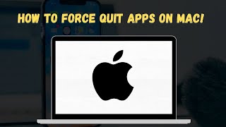 How to FORCE QUIT Apps on Mac 🤬 When Theyre Frozen or Unresponsive [upl. by Garin]