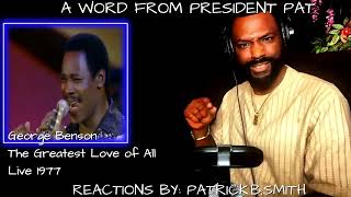 George BensonGreatest Love Of All Live 1977 REACTION VIDEO [upl. by Gronseth]