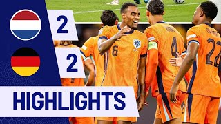 Germany vs Netherlands 22  All Goals amp Highlights  European Nations League 2024 [upl. by Tahmosh]