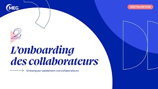 Etape 2 partie 1  L’onboarding des collaborateurs [upl. by Akihsay687]