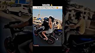 Ladki ne rider KO middle finger 🖕 dikhaie 🤯😵 shorts ytshorts viralshort viralvideos ktm [upl. by Ybroc]