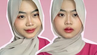 tutorial makeup simple korean look💗 koreanmakeuptutorial [upl. by Yrred]