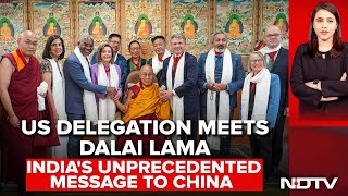 Dalai Lama News  US Delegation Meets Dalai Lama In Dharamsala  Left Right And Centre [upl. by Sivraj]