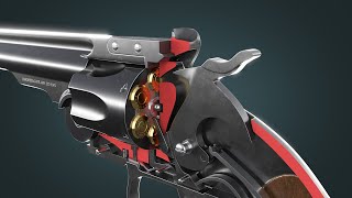 How a Schofield Revolver Works [upl. by Niple121]