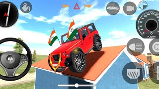 Dollar Song Modified 😈 Mahindra Green Thar  Indian Cars Simulator 3D  Car Game 3DTharStunt555 [upl. by Eidnas]