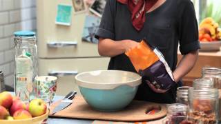 A step by step guide to making bircher muesli [upl. by Zoila508]