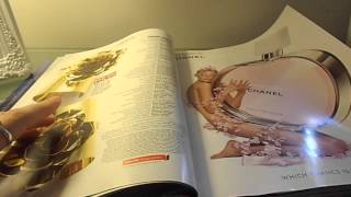 ASMR  PAGE TURNING MARIE CLAIRE [upl. by Quincy]