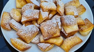 Excellente recette de petits beignets trop facile ✔ recette économique ✔ [upl. by Pember691]