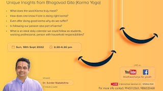 Unique Insights From Bhagvad Gita Karma Yoga [upl. by Robinia]