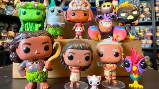 DISNEYS MOANA FUNKO POP SET [upl. by Evoy]