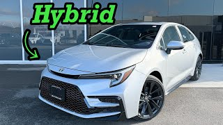 Strong Sales And Values 2024 Toyota Corolla Hybrid SE AWD Review [upl. by Hgieleak]