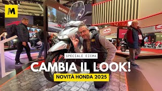 Honda SH 350i 2025 Nuovo Look e Omologazione Euro 5 Plus  EICMA 2024 [upl. by Labanna413]