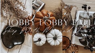 Hobby Lobby Fall 2024  Shop With Me amp Haul [upl. by Acenahs]