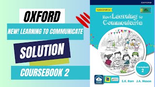 Class 2 New Learning to Communicate Coursebook Solution [upl. by Ailema]