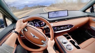 2022 Genesis GV70 25T AWD Advanced  POV Review [upl. by Thorny412]