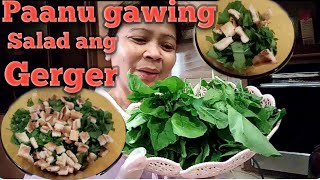 Paanu gawing salad ang gerger lustrisavlogs ofwsaudiarabia [upl. by Krantz]