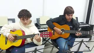 EscolaTalentos Mdl  Guitarra  Bob Dylan  Blowin in the Wind [upl. by Cony]