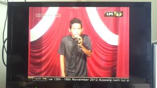 Lal Joela at Comedian Search 2nd Round 2012 [upl. by Bisset617]