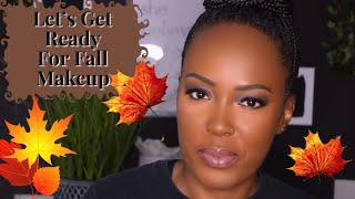 Fall Inspired Smoky Eye Makeup Look For Dark Skin [upl. by Dill]