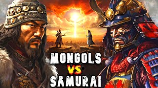 Mongols vs Samurai  How God Saved Japan from the Mongol Invasion [upl. by Raddy]