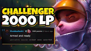 TEEMO just hit LITERAL RANK 1 on this server [upl. by Aniala]