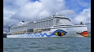 AIDAprima cruise ship tour 4K [upl. by Llednar]