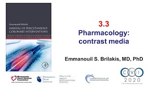 33 Manual of PCI  Pharmacology contrast media [upl. by Ilatan250]