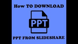 How to download ppt from slideshare [upl. by Manaker]