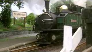 HD Ffestiniog Railways Double Fairlie Earl of Merioneth Arrives and Departs at Minffordd [upl. by Nnaegroeg]