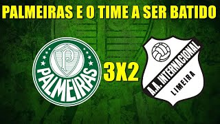 PALMEIRAS E O TIME A SER BATIDO NETO PALMEIRAS 3 X 2 INTER DE LIMEIRA ANIBAL MORENO JOGOU MUITO [upl. by Pizor]