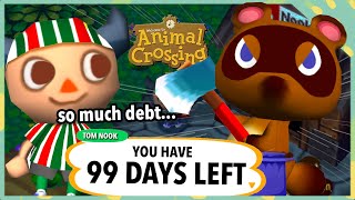 I Spent 100 Days In Animal Crossingon the Nintendo Gamecube [upl. by Platon]