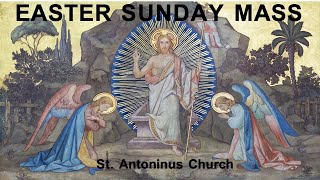 EASTER SUNDAY MASS  St Antoninus Church 33124 [upl. by Ennaehr]