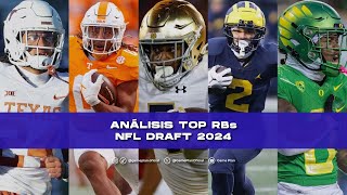 Análisis TOP RBs NFL Draft 2024 [upl. by Jurkoic]