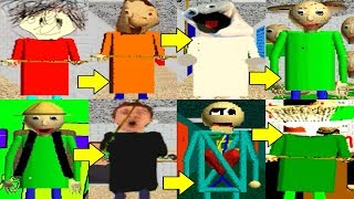 Evolution of Baldi in Baldis Basics MANIA 2019 [upl. by Anika]